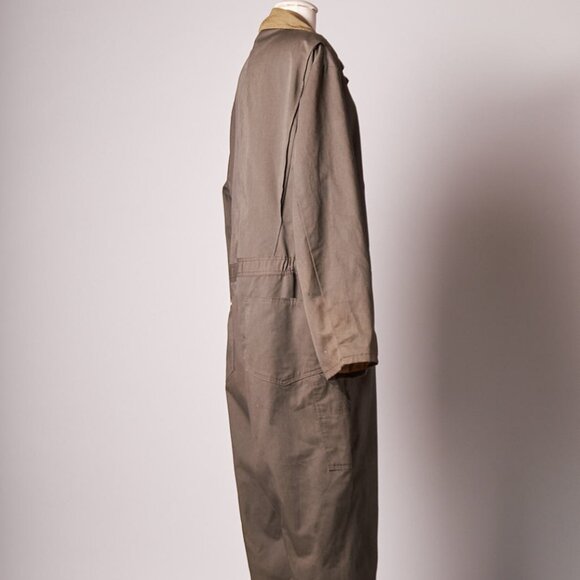 1960s Penneys Olive Green Insulated Jumpsuit Coveralls